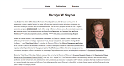 Desktop Screenshot of carolynsnyder.com